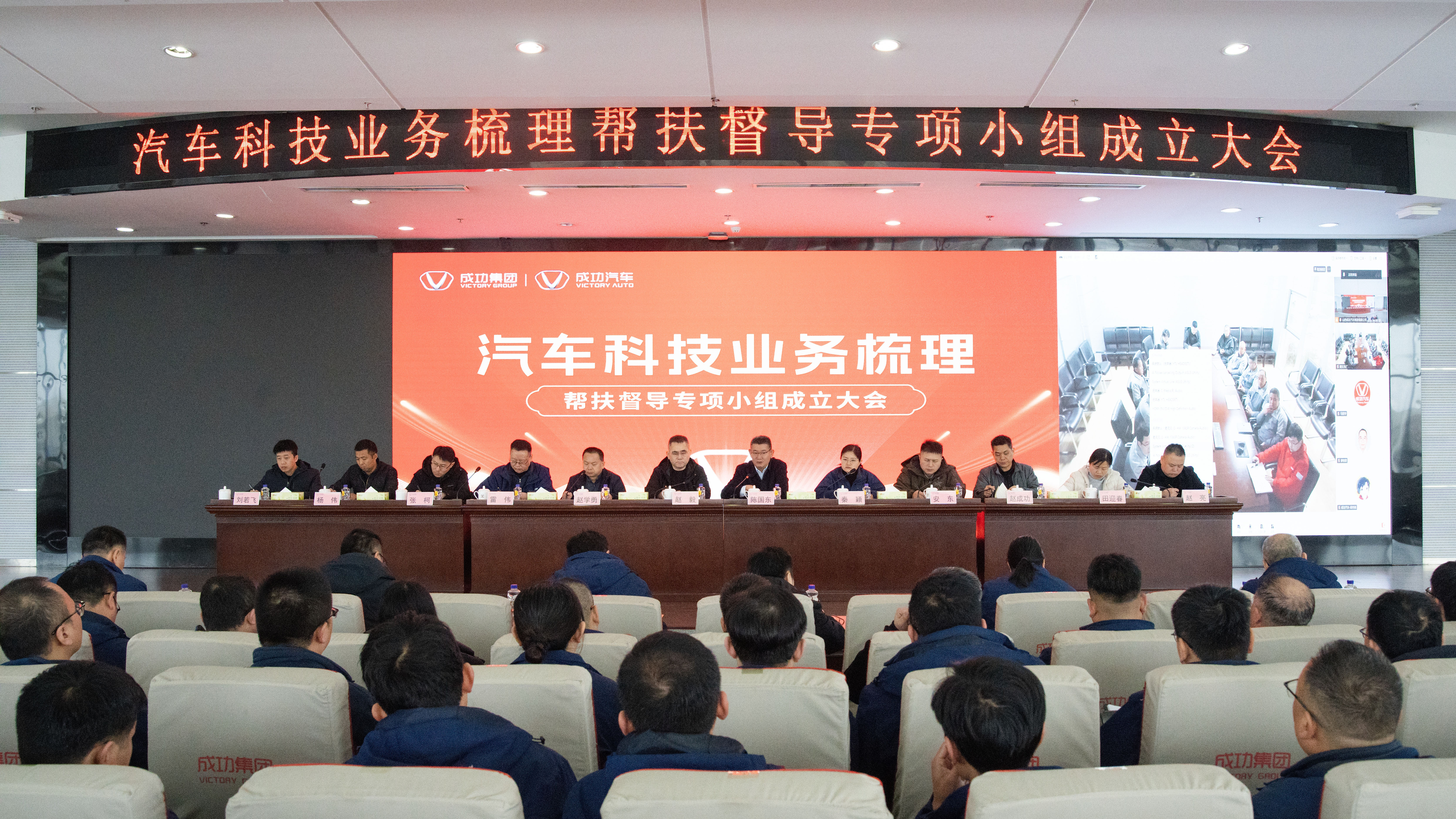 集團成立專項督導小組 全面幫扶汽車科技業務轉型升級